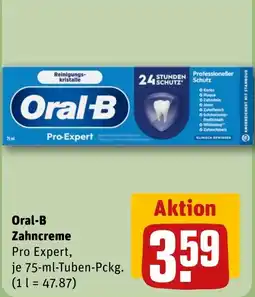 REWE DE Oral-B Zahncreme tilbud