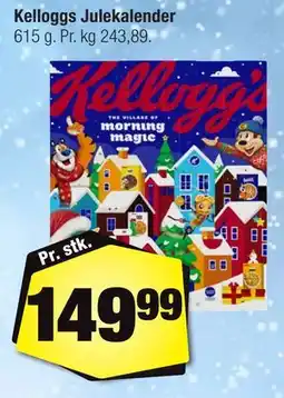 Calle Kelloggs Julekalender tilbud