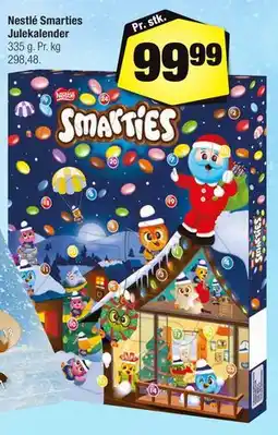 Calle Nestlé Smarties Julekalender tilbud