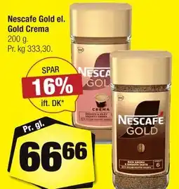 Calle Nescafe Gold el. Gold Crema tilbud