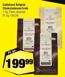 Calle Callebaut Belgisk Chokoladeovertræk tilbud