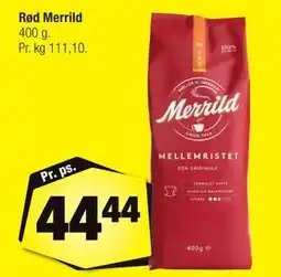 Calle Rød Merrild tilbud