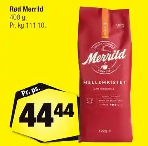 Calle Rød Merrild tilbud