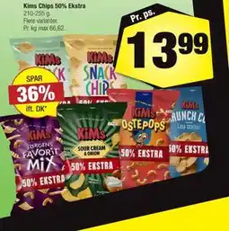 Calle Kims Chips 50% Ekstra tilbud