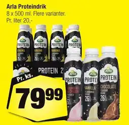 Calle Arla Proteindrik tilbud