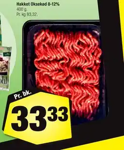 Calle Hakket Oksekød 8-12% tilbud