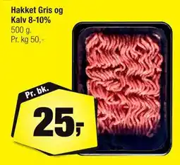 Calle Hakket Gris og Kalv 8-10% tilbud