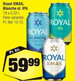 Calle Royal XMAS, Blanche el. IPA tilbud