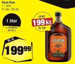 Calle Stroh Rom tilbud