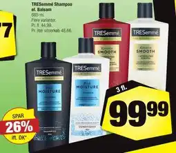 Calle TRESemmé Shampoo el. Balsam tilbud