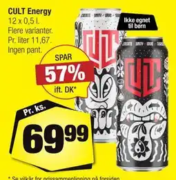 Calle CULT Energy tilbud