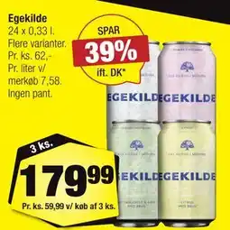 Calle Egekilde tilbud