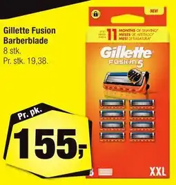 Calle Gillette Fusion Barberblade tilbud