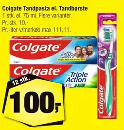 Calle Colgate Tandpasta el. Tandbørste tilbud