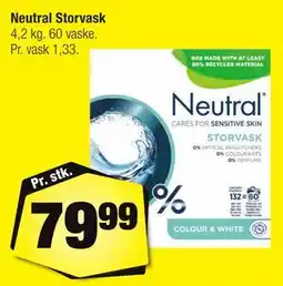 Calle Neutral Storvask tilbud