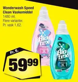 Calle Wonderwash Speed Clean Vaskemiddel tilbud