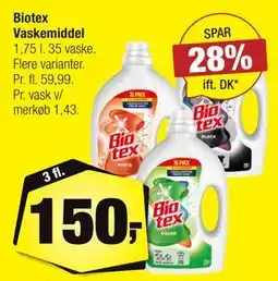 Calle Biotex Vaskemiddel tilbud