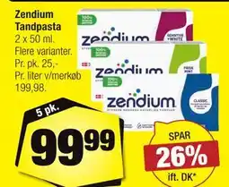 Calle Zendium Tandpasta tilbud