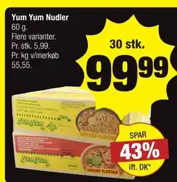 Calle Yum Yum Nudler tilbud