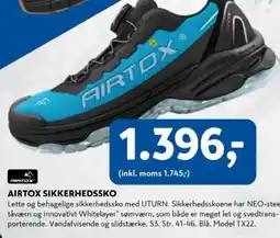 Davidsen Airtox sikkerhedssko tilbud