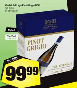 Calle Castel del Lago Pinot Grigio DOC tilbud