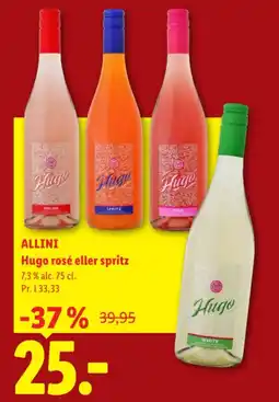 Lidl Hugo rosé eller spritz tilbud