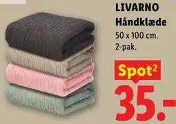 Lidl Livarono håndklæde tilbud