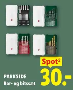 Lidl Parkside bor- og bitssæt tilbud