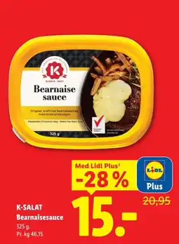 Lidl K-SALAT Bearnaisesauce tilbud