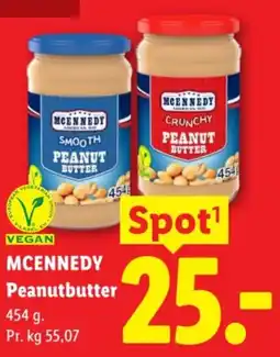 Lidl Mcennedy Peanutbutter tilbud
