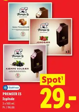 Lidl Premier Is Ispinde tilbud