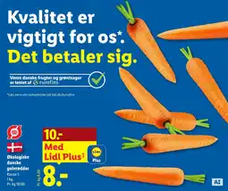 Lidl Lidl Økologiske gulerødder tilbud