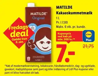 Matilde kakaoskummetmælk