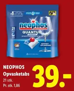 Lidl Neophos Opvasketabs tilbud