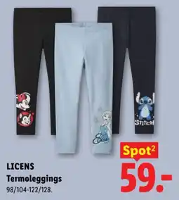 Lidl Spot2 Termoleggings tilbud