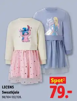 Lidl Licens Sweatkjole tilbud