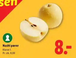 Lidl Nashi pærer tilbud