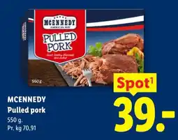 Lidl McKennedy pulled pork tilbud