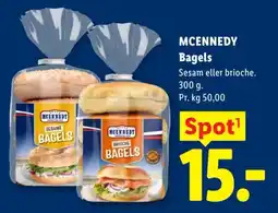 Lidl McKennedy bagels tilbud