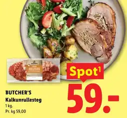 Lidl Butcher's Kalkunrullesteg tilbud