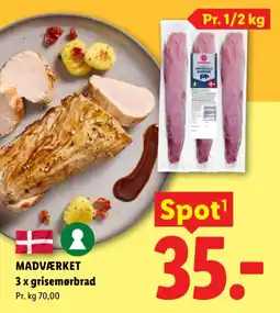 Lidl Madværket grisemørbrad tilbud
