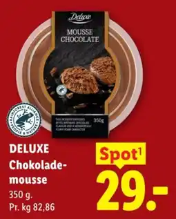 Lidl Deluxe Chokolademousse tilbud