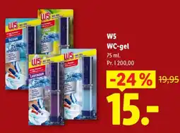 Lidl W5 wc-gel tilbud
