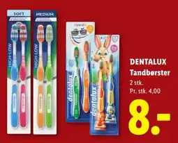 Lidl Dentalux tandbørster tilbud