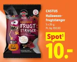 Lidl Castus Halloween frugtstænger tilbud