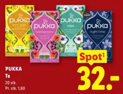 Lidl Pukka Te tilbud