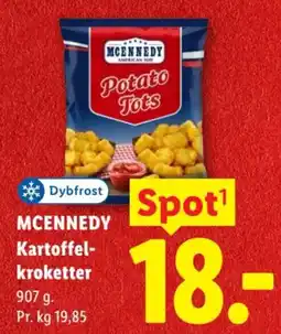 Lidl McKennedy Kartoffel-kroketter tilbud
