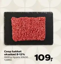 Kvickly Coop hakket oksekød tilbud