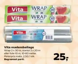 Kvickly Vita mademballage tilbud