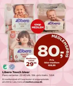 Kvickly Libero Touch bleer tilbud